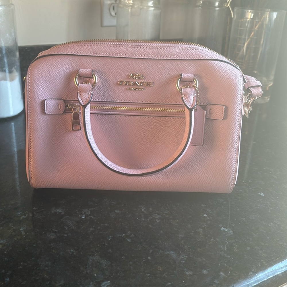 Coach NWOT pink crossbody and handbag